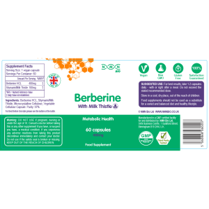 NMN Berberine (with Milk Thistle) 400mg